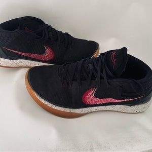Nike Kobe AD Black Red Sail Mid Gum Mens Basketball Shoes Size 13.5